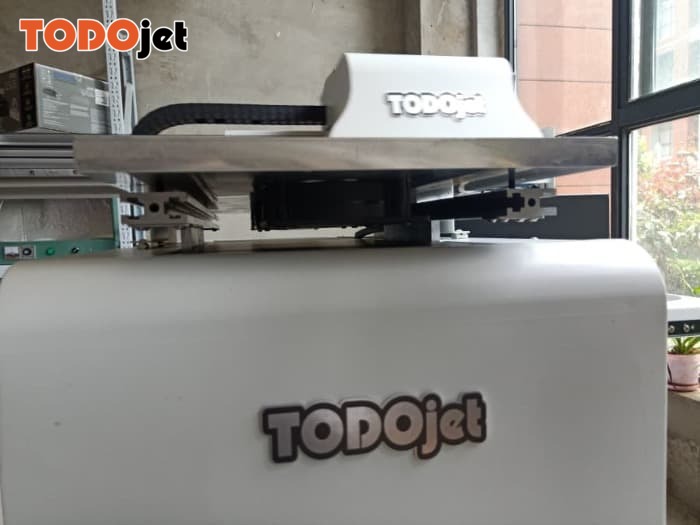 TODOjet The Newest Flatbed  DTF UV Printer for printing nail art patches