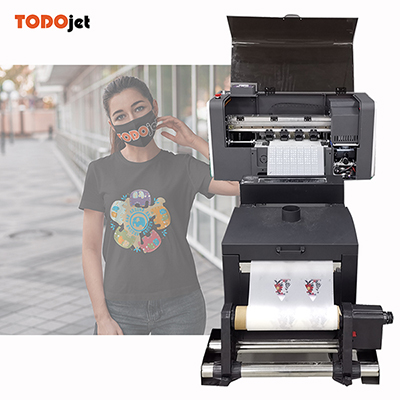30cm Double XP600 Impresoras Roll to Roll A3 DTF Printer with Shaker Powder Machine