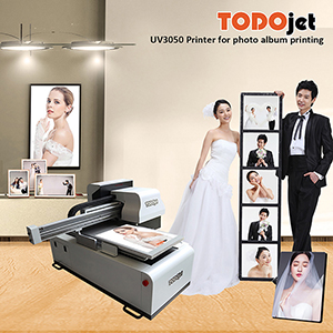 TODOjet UV printer for art studio–wedding photo album printing machine