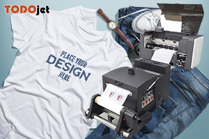 Cheap Cost Effective DTF Pet Film Printer A3 30cm size for custom pattern summer T-shirt