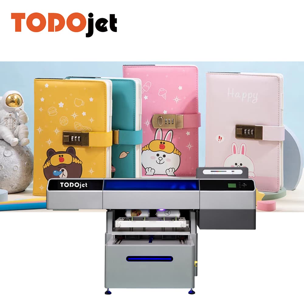 Todojet New Technology 6040 Phone Wood Glass Cup Acrylic Pvc Flatbed Uv Digital Printer For Advertising with CE certificate