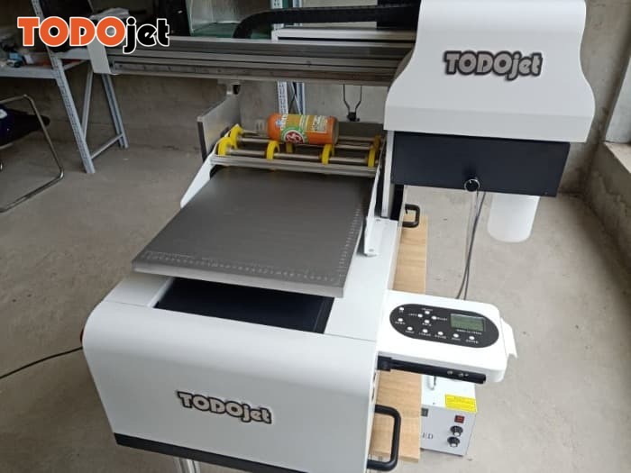 A3 Small UV Printer led uv flatbed printer Mini Inkjet Heat Transfer Pet Film DTF Printer With Rip Software best price