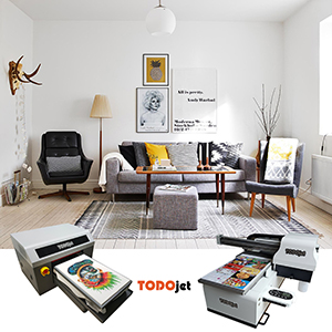 A3 UV printer and A3 DTG printer application for home decoration