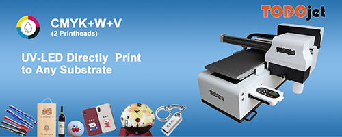 A3 UV printer with rotary attachment TODOjet Flatbed UV Inkjet Printer made in China