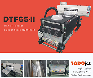 New generation DTF printer with hot melt powder shaker machine