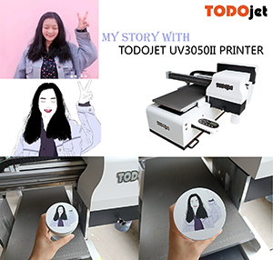 Print what you want with UV flatbed printer—puede imprimir lo que desee Con esta impresora A3 UV