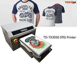 Dtg Printer A3 Size T Shirt Inkjet Printer Direct To T-shirt Garment Textile Printing Machine In China