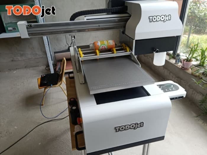 TODOjet 2021 New technology 3d CMYK+W+Varnish 3050 UV Dtf Printer A1 Uv with great price