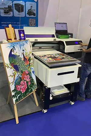 2021 New Technology A3 Size 4060 Led Flatbed Dtf Uv Print At Acrylic 3D Color Printer Made In China