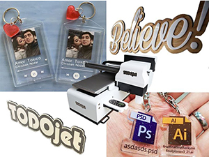 Desktop uv printer for souveniors printing–TODOjet A3 UV printer