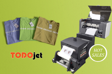 A3 Pet Film Vinyl Inkjet Desktop DTF-Printer Factory Price DTF Machine for T-Shirt Logo Label