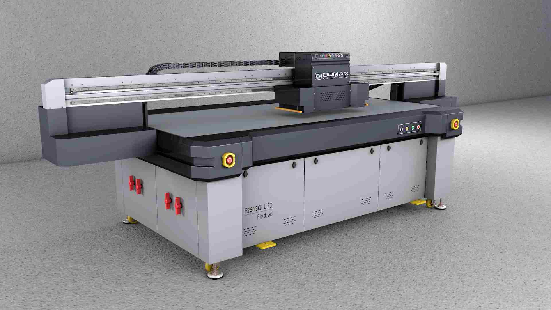 2513 UV Flatbed Printer For Glass Wood Metal Phone Case Inkjet Printing Machine