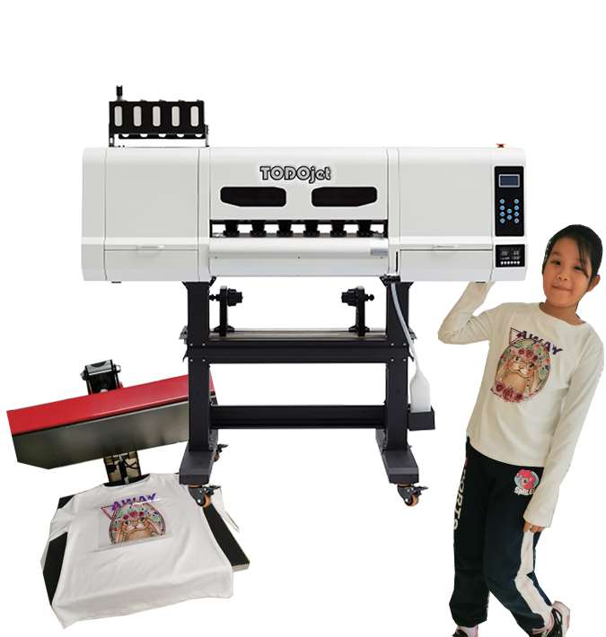 TODOjet best quality dtf transfer pet film printer digital t-shirt printing machine