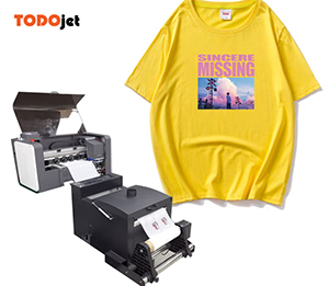TODOjet A3 Inkjet Printing A4 Dtf Mini Printer Textile Printing T-shirt With High Quality