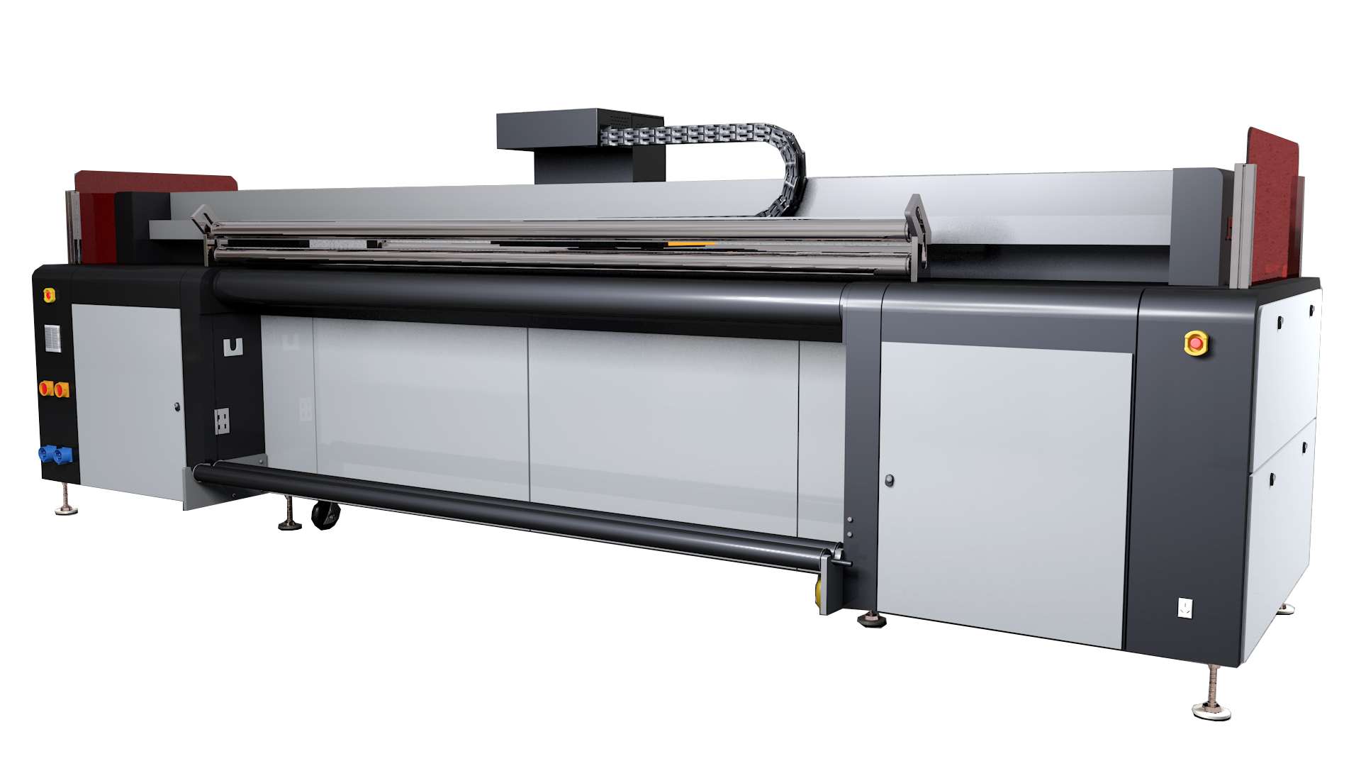 Wholesale digital industrial Large Format Fast speed UV 2500 hybrid printer for Wood/Glass/Metal/Acrylic Printing Machine