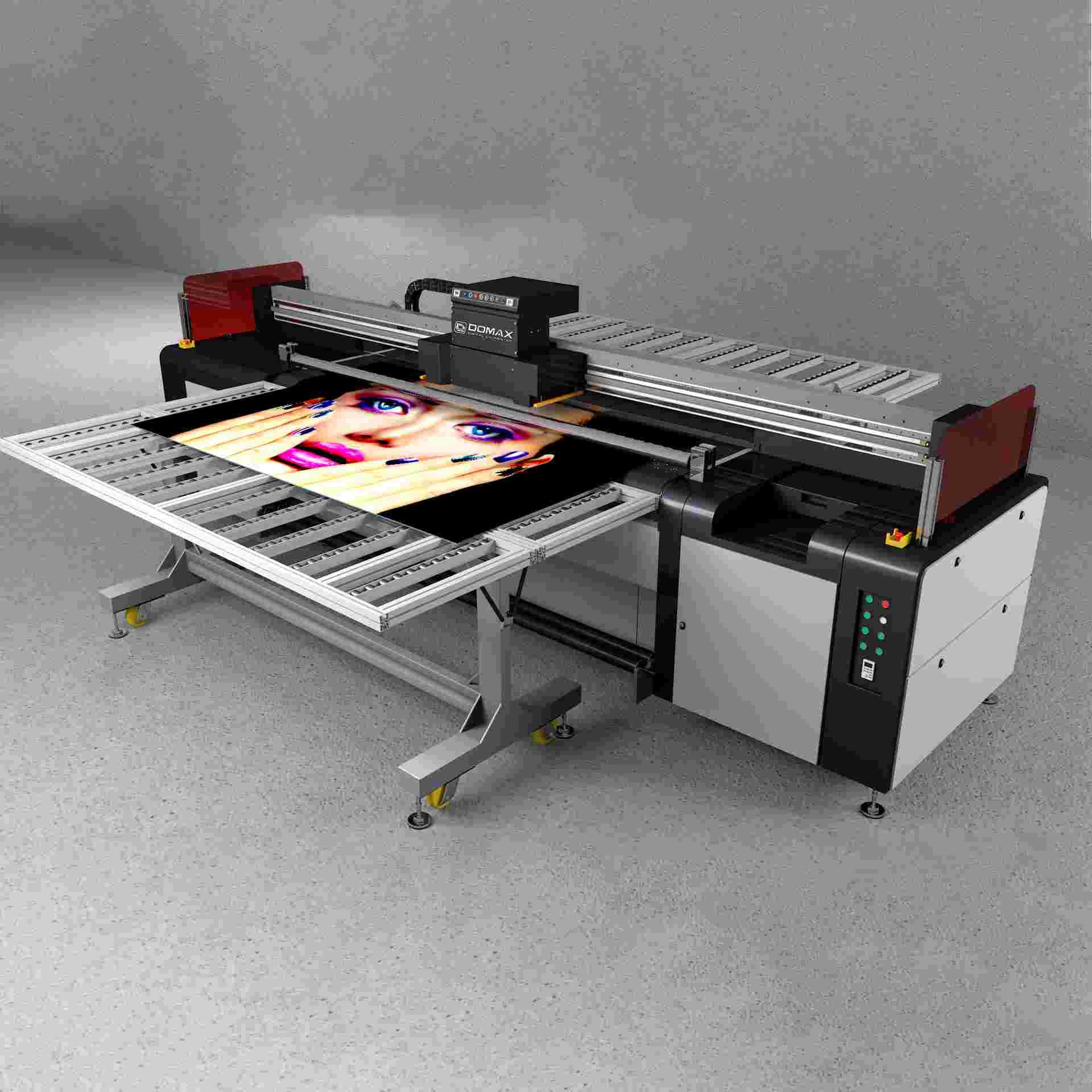 UV-LED-Flachbettdrucker UV 2500 UV-Digitaldrucker für mobile Koffer/Flaschen/Holz Jedes Material