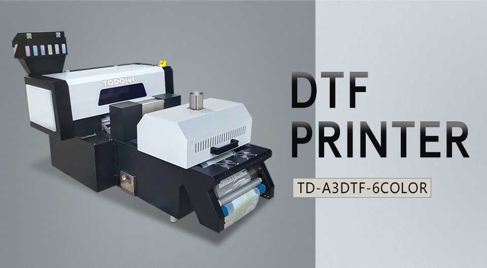 A3 DTF Printer T-Shirt Textile Printing Machine Heat PET Film DTF Printer with DX9 Print Heads for EPSON