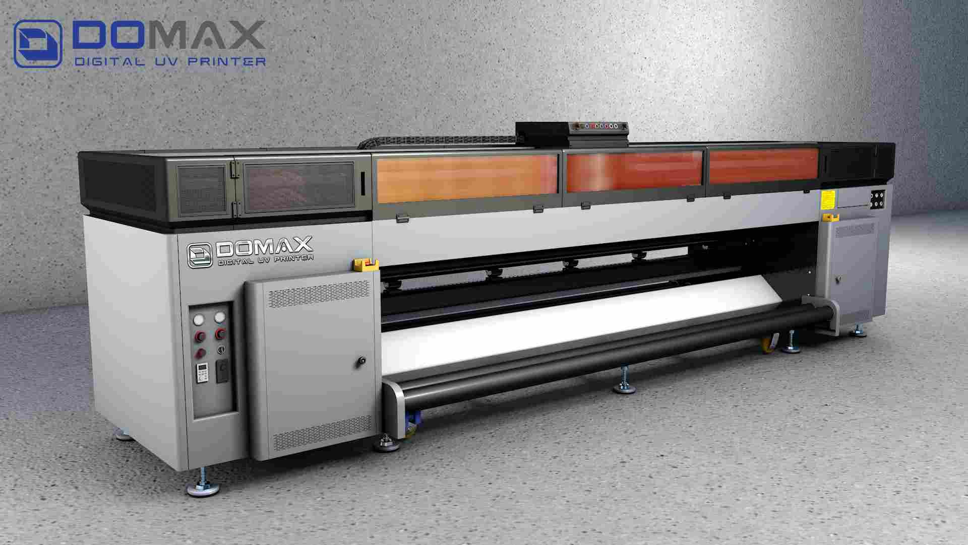 Domax Big size roll to roll and flatbed printer RTR 320 led printer for promotion