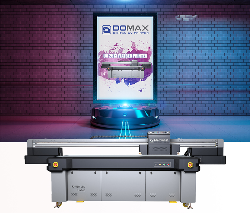 2513 UV Flatbed Printer For Glass Wood Metal PVC Acrylic Phone Case Inkjet Printing Machine