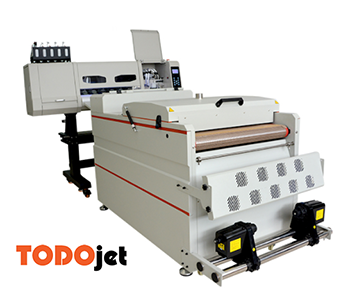 60cm DTF printer t-shirt printing machine with powder curing machine