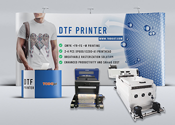 TODOjet DTF Printer hot sale A3 60cm 8colors pigment ink automatic dtf printer inkjet printer t-shirt printing machine