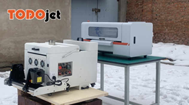 New Design pet film printer dtf with Auto Powder Shaking and Drying Machine for A3 Dtf Printing