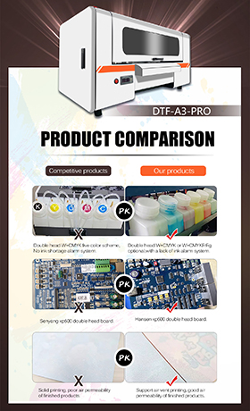 Mini a3 XP600 Printhead dtf pet printing film transfer printer dtf inkjet printer use Pigment Ink