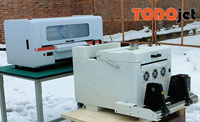 DTF Film for digital textile printing machine l1800 printer a3 heat transfer pet film all in one machine