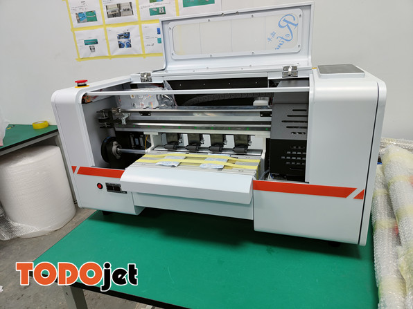 Desktop Small Size A3 A4 Digital Inkjet White Ink Heat Transfer DTF PET Film Printer For Garment