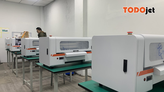 White Toner Desktop Automatic Full Set Machine Heat Transfer A3 PET Film DTF Printer Direct to Film Printer