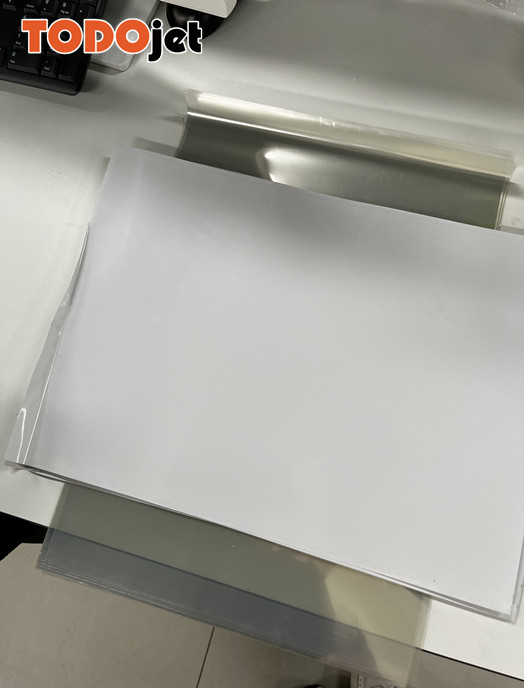UV DTF flatbed printer film stick to phone case metal glass UV DTF transfer film roll