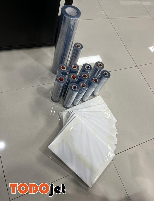 4D 3D UV DTF Transfer Film A3 30cm 60cm Crystal Sticker Cool Peel For Dtf UV Film Printer