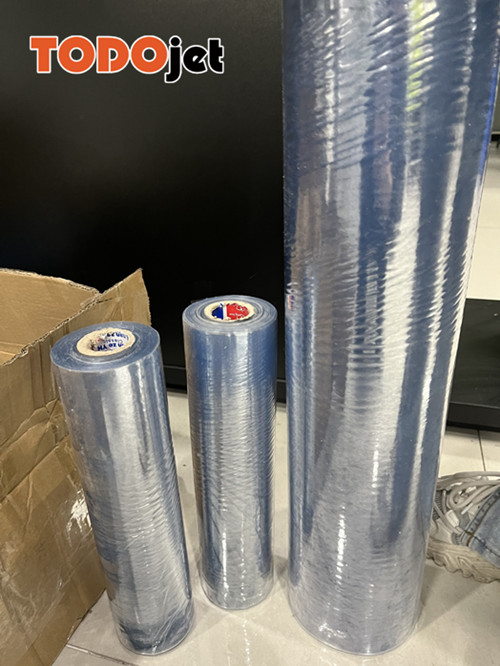 4D 3D UV DTF Transfer Film A3 30cm 60cm Crystal Sticker Cool Peel For Dtf UV Film Printer