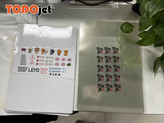 TODOjet A3 A4 Rolled PET Film Laminating Pouches UV printer A3 DFT Film