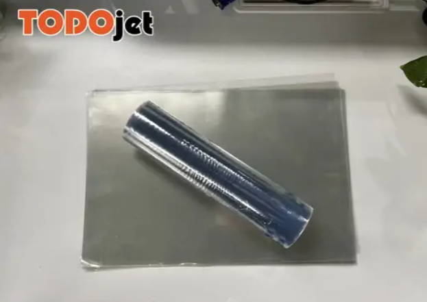 How to make crystal rub-on sticker with UV printer?