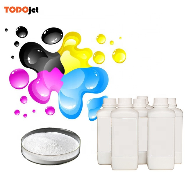 CMYK DTF ink pet film ink pigment Ink For A1&A3 i3200 xp600 printhead t-shirt printer with hot stamping powder