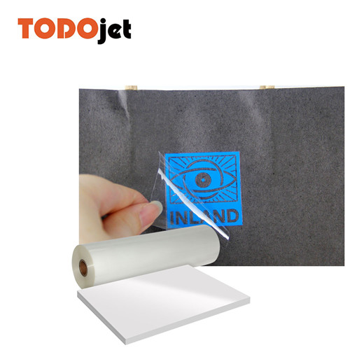 New UV dtf transfer AB film roll 30*100cm 60*100cm AB film transfer dtf pet UV dtf film for UV printer