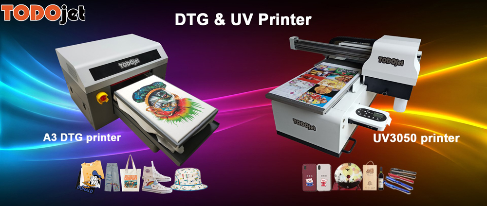 The difference between TODOjet DTG Printer and UV Printer