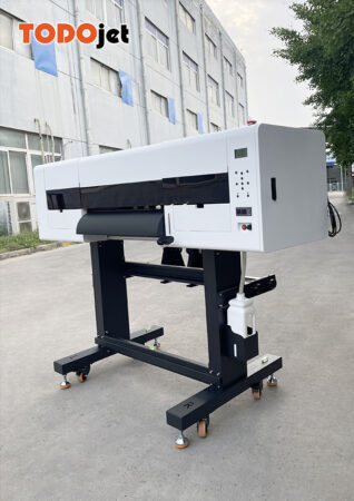 DTF Printer 60cm with 2pcs EPSON i3200-A1 (4 heads for option) for CMYK+ White (Fluoresent color for option)