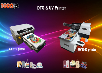 Difference between T-shirt printer and UV flatbed printer