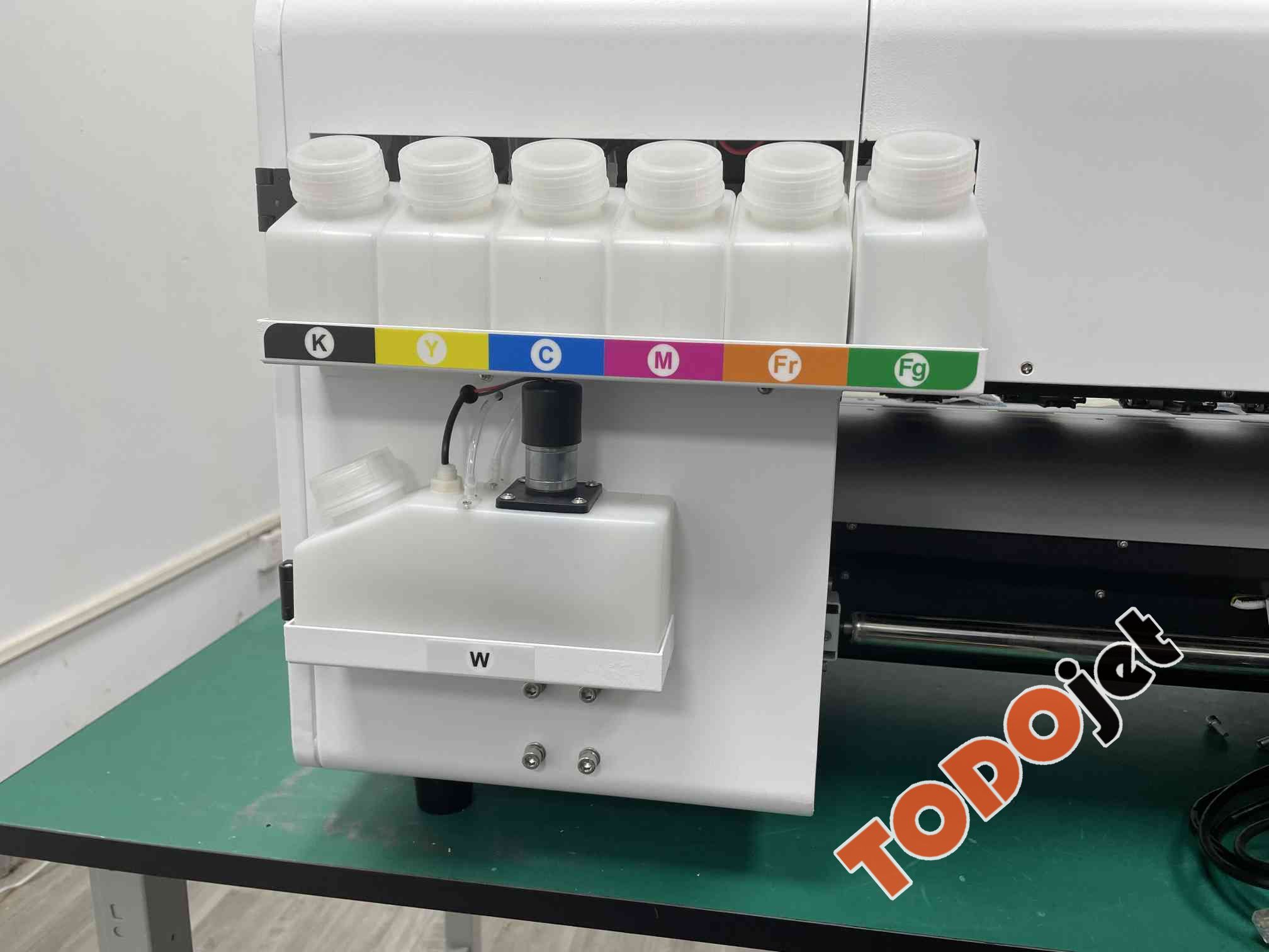 Digital T Shirt Textile Printing Machine Heat Pet Film DTF Printer With Double XP600 Print Heads