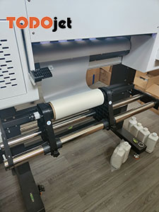 Wholesale 2022 DTF 60cm T-shirt PET Film Digital printer & Powder shaker all in one no need cutting plotter