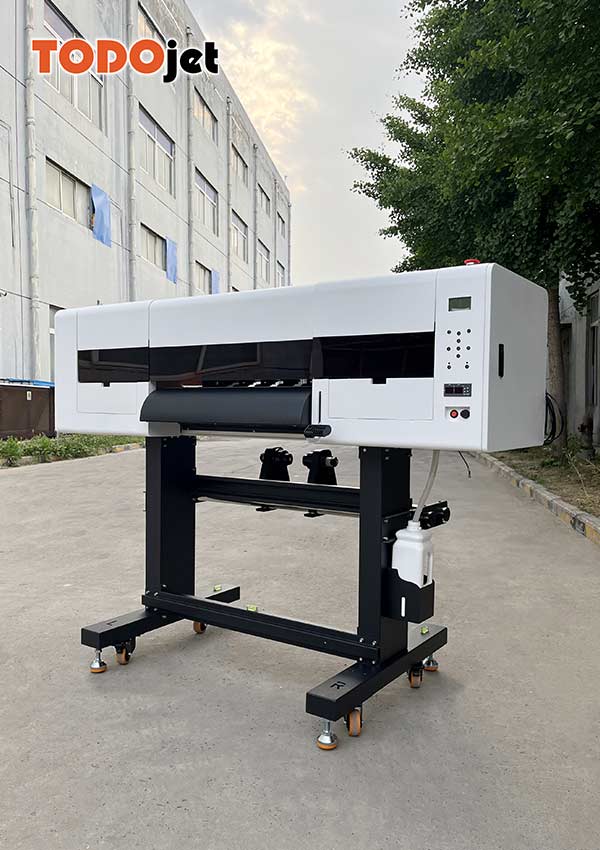 Dual printheads I3200 DTF printer PET film T-shirt printer 60cm wide digital transfer film