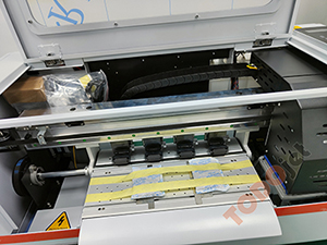 Dtf digital inkjet printer A3 dtf pet film roll to roll printer for t-shirts with shake powder machine