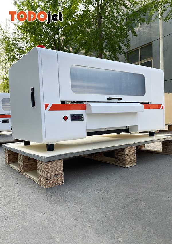 New technology XP600 30CM DTF printer heat transfer pet film with powder machine