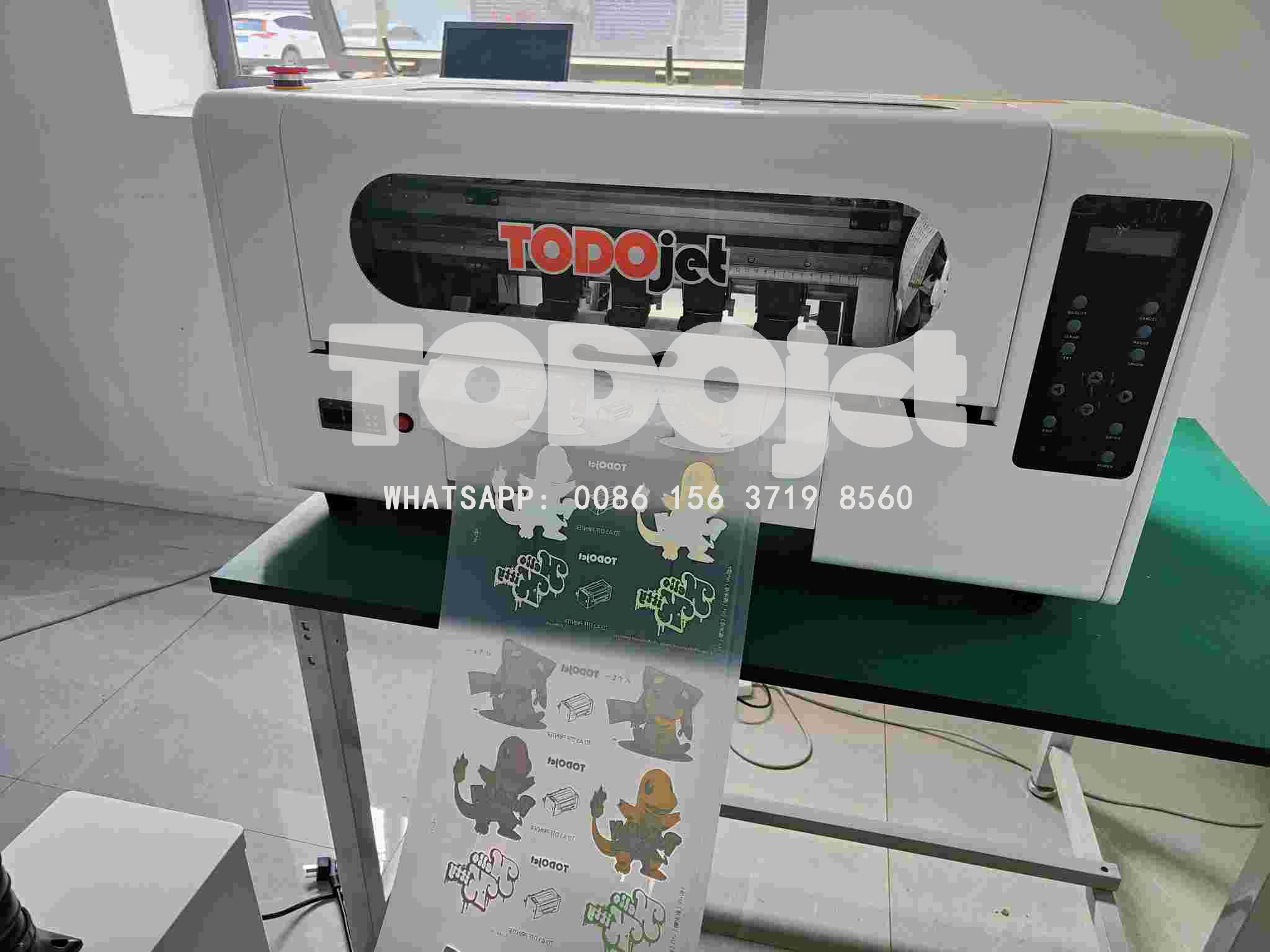Hot Sell TODOjet 30cm desktop xp600 dtf pet film printer A3 dtf printer and shaker oven
