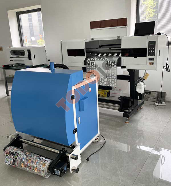 A1 heat transfer machine heat transfer PET Film DTF Printer for transfer any fabric