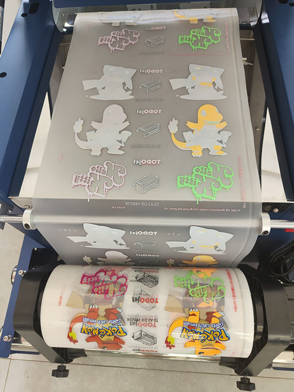 DTF printer for reflective color printing