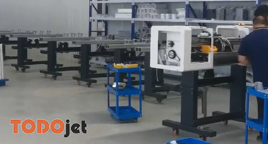 4 heads DTF printer product line