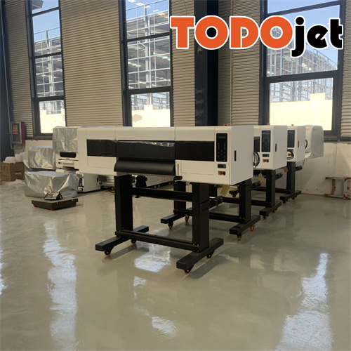 TODOjet fastest speed for direct to film printing 60cm film printer with four I3200A1 print head with powder shaker dryer DTFprinter